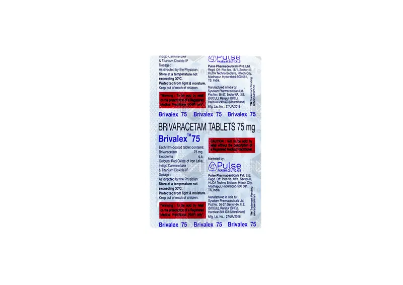 BRIVALEX 75MG BRIVALEX 75MG